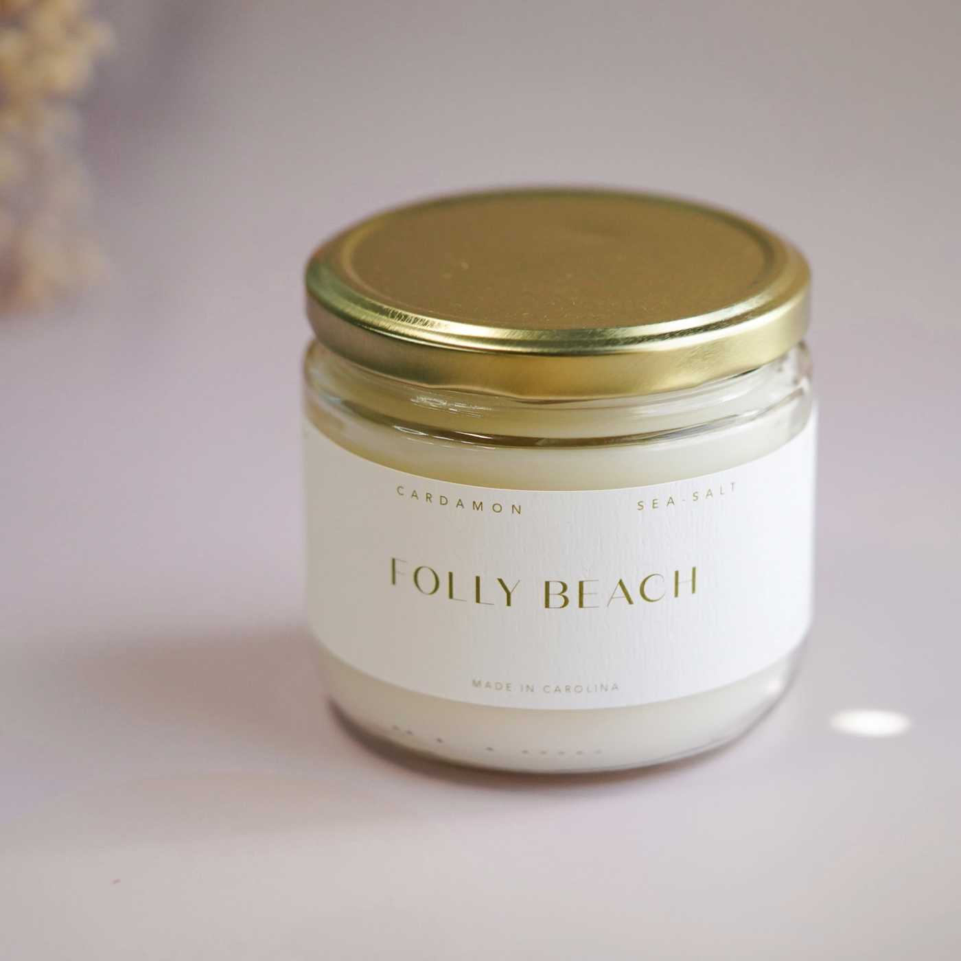 Folly Beach Candle | Sea Salt + Palm