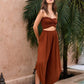 Winona Smocked Tube Top & Asymmetrical Pants Set