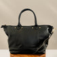 Ellie Handmade Leather Tote in Black