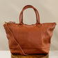 Ellie Handmade Leather Tote in Sienna