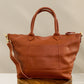 Ellie Handmade Leather Tote in Sienna