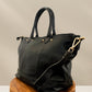Ellie Handmade Leather Tote in Black