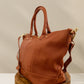 Ellie Handmade Leather Tote in Sienna