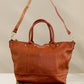 Ellie Handmade Leather Tote in Sienna