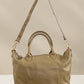 Ellie Handmade Leather Tote in Sand