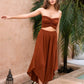 Winona Smocked Tube Top & Asymmetrical Pants Set