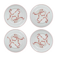 Ribbon Dinner Plates