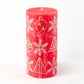 Whimsy Christmas Painted Candles