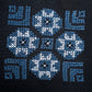 Eyes Pillow Cover - Blue