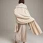 Wide Diagonal Alpaca Wrap