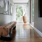 African Statement Buhera Woven Cane Floor Basket