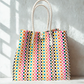 The Maxi Ella Handwoven Tote  · Recycled Plastic