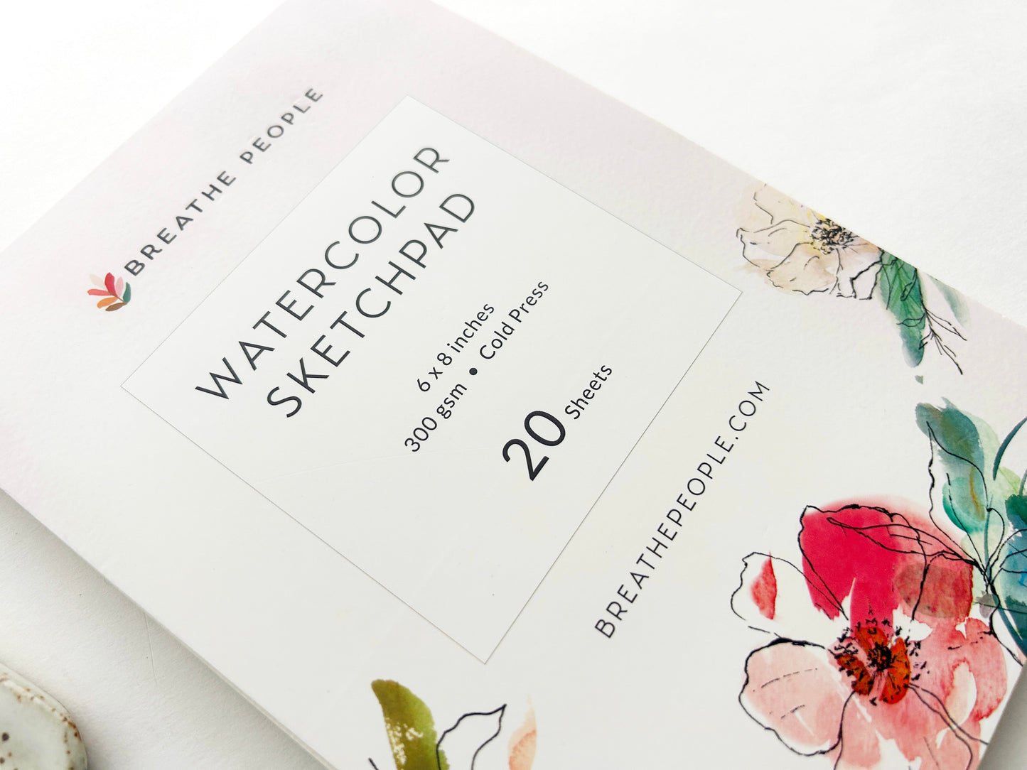Watercolor Sketch Pad for Slow, Intuitive Painting & Creative Reset
