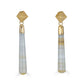 Lace Agate Long Drop Earrings
