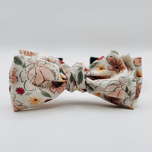 Three Little Bows Headband- Muguet