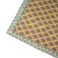 Ornate Pattern Cotton Bandana - Citrus Lime