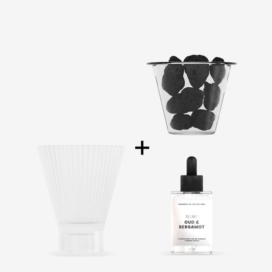 ZAI Mineral Lava Rock Diffuser - Frosted