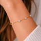 June Birthstone Bracelet — Moonstone