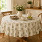 Tuileries Garden Round Tablecloth