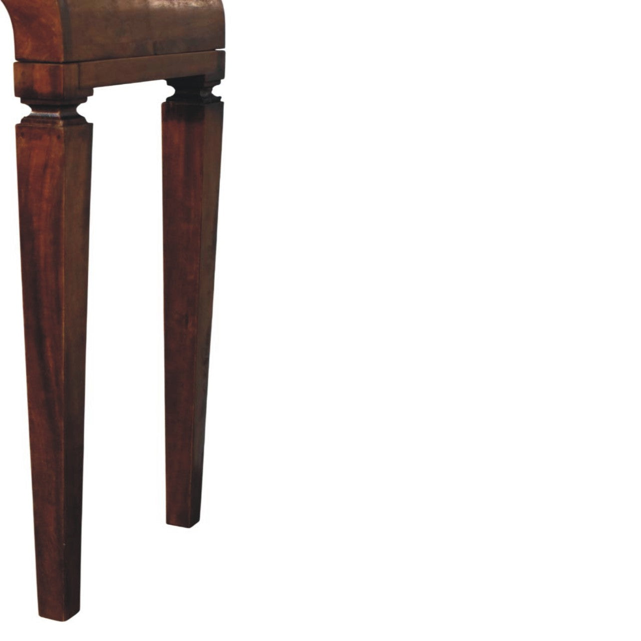 Solid Wood Arcus Curved Console Table