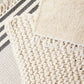 Chunky Ecru Hand-Loomed Mat