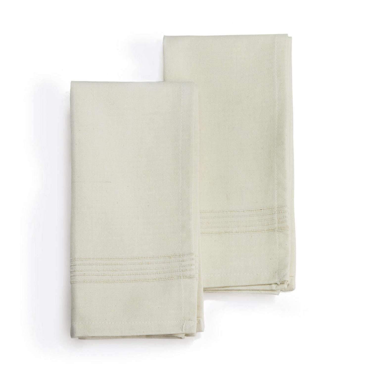 ECOLOOM Handwoven Cotton Tablecloth. Fair Trade – Artisan Made – Raised Weave