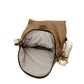 Relaxed Crossbody Backpack in Wheat