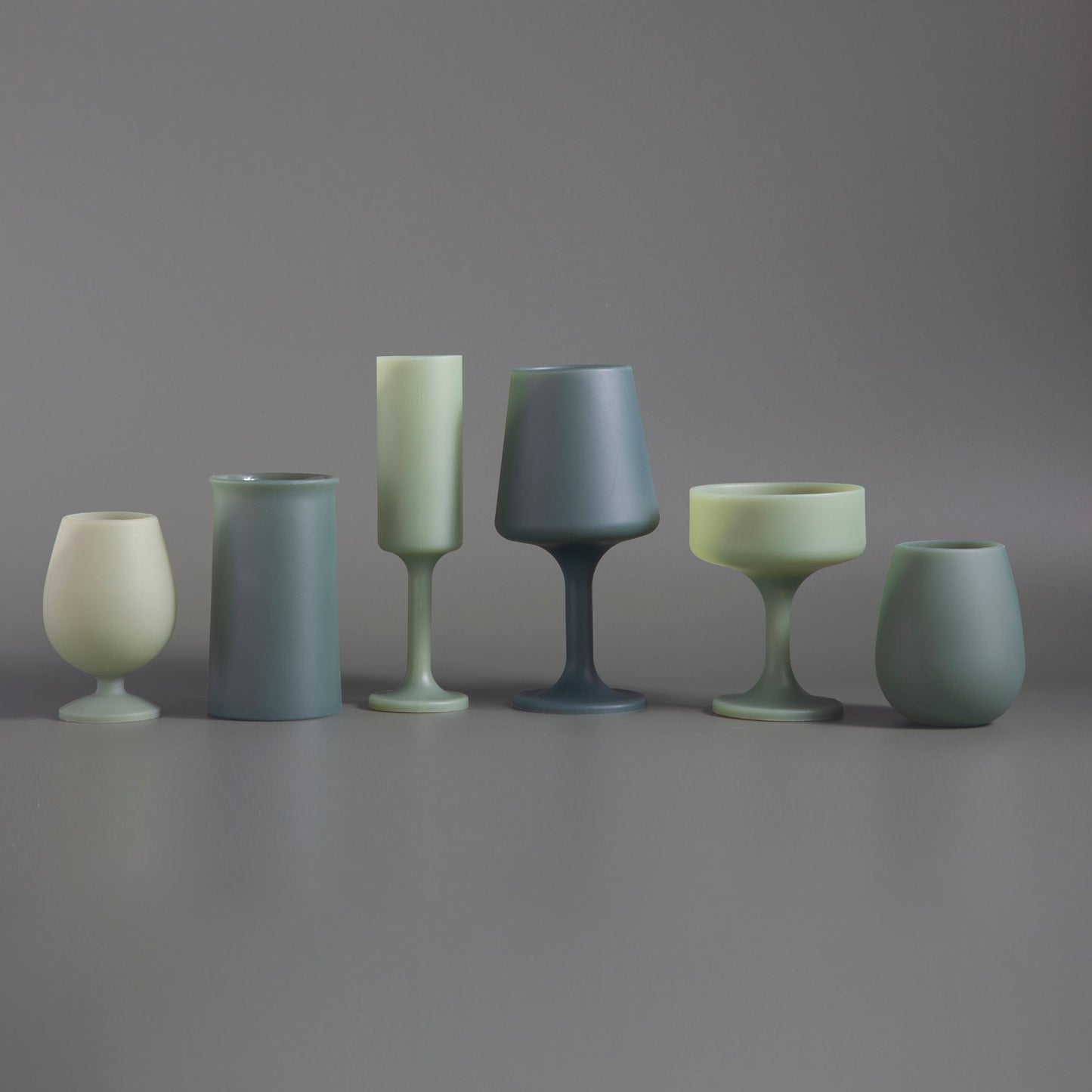 sage + olive | seff | silicone unbreakable champagne flute