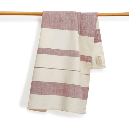 SAGE - Set of 2. Handwoven Kitchen Towels - Cotton - Fair Trade - Artisan Made