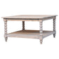 Solid Wood Barclay Acid Wash Coffee Table