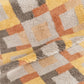 Shale Geometric Pattern Plush New Zealand Merino Hand-Knotted Rug In Warm Hues