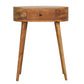 Solid Wood Mini Albion Oak-ish Console