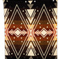 Yachana Collection - Chevron Peach Red Gray and Black