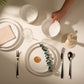 Kook Ceramic Dinnerware Set, 12 Piece, Service for 4, Hearthstone Collection
