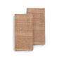 BELIEVE Handwoven Organic Cotton Napkins – Set of 2. Cotton – Fair Trade – Artisan Made