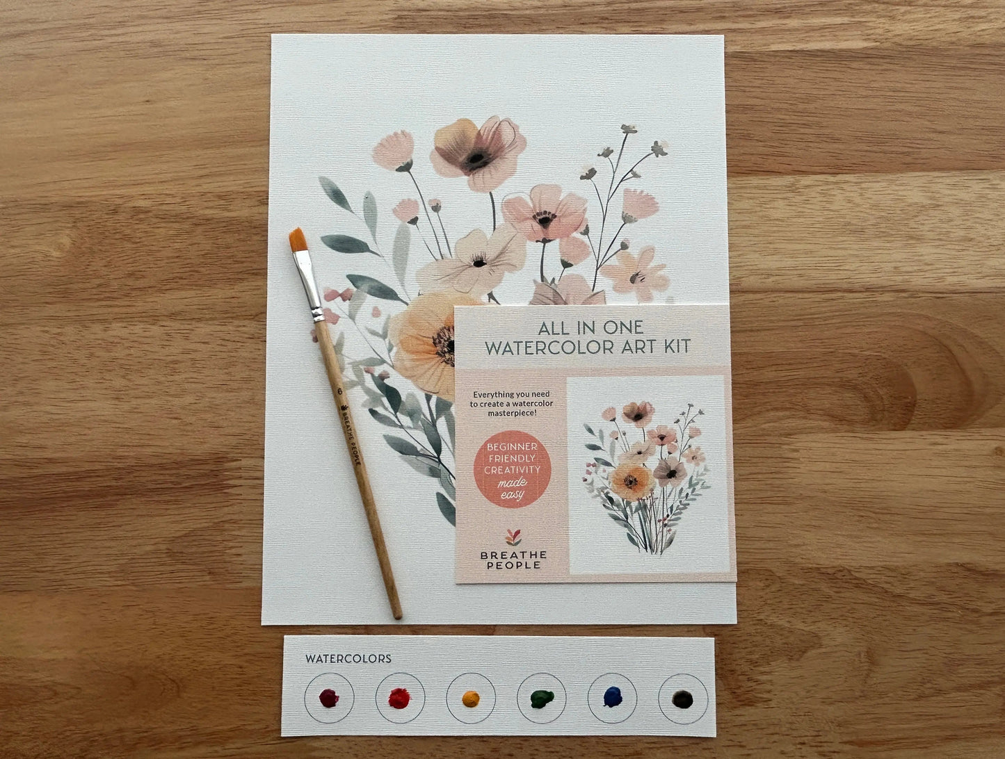 Wildflowers All-In-One Watercolor Kit