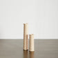 Spiral Pine Modern Wood Candle Candlestick Holder