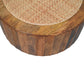 Artisan Furniture Solid Wood Rivera Rattan Coffee Table