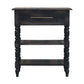 Solid Wood Heritage Turned-Leg Side Table