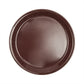 Yuka Lunch Plate, Set of 2 in Dark Terracotta