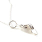 Sterling silver love letter necklace
