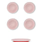 S/4 Enamel Side plate  - Two Tone