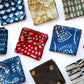 Reusable Cotton Cocktail Napkins 8x8 in (Set of 4) - Delancy