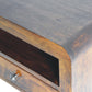 Chunky Chestnut Floating Bedside Table