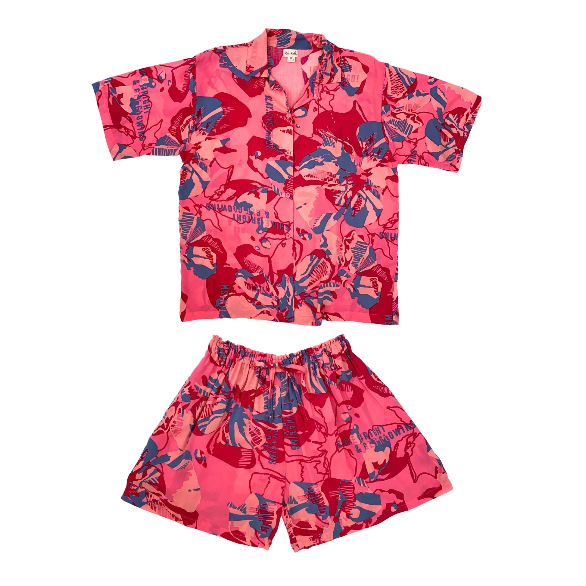 Play Live Shine and Bright Travel Matching Set in Pink Floral