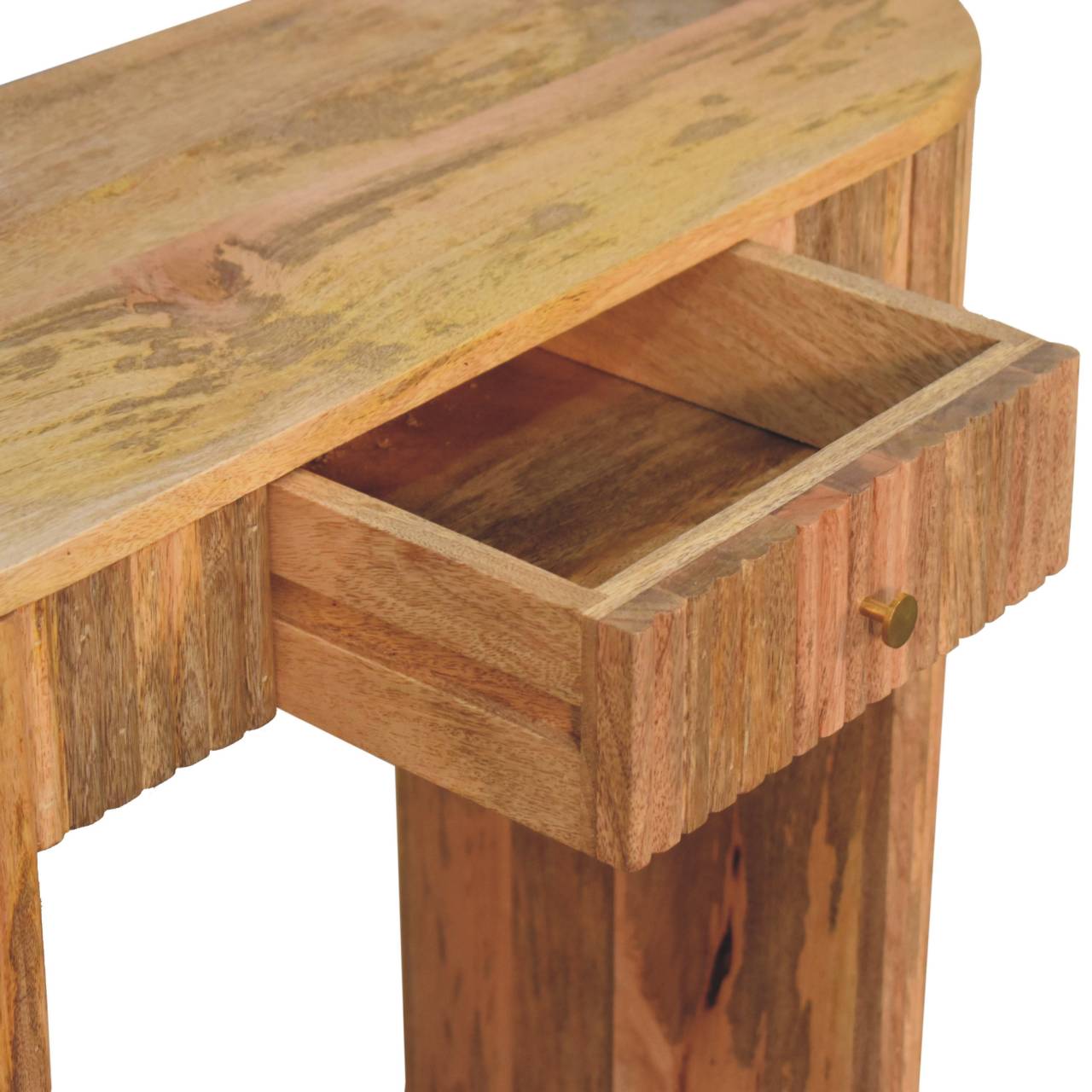 Solid Wood Soba Straight Console Table