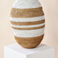 White Striped Buhera Basket