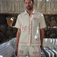 Dos Patos | Hand-Embroidered Cotton Duck Shorts