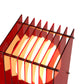 Lớp small rectangle in red acrylic