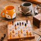 Sheesham Travel Chess Set